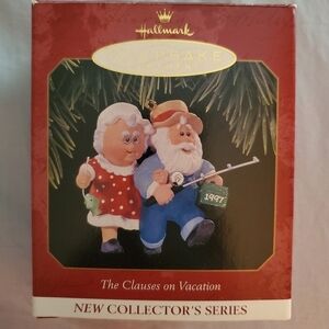 Hallmark "Clauses on Vacation" Ornament